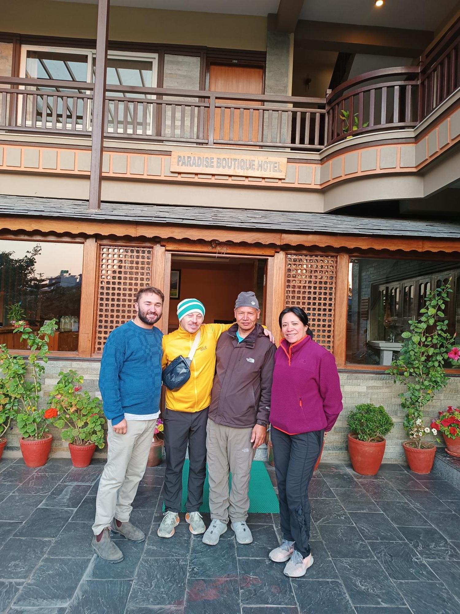 Paradise Boutique Hotel Pokhara Exterior photo
