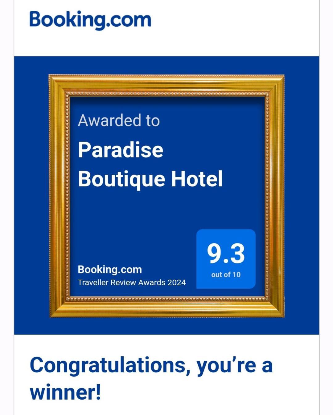 Paradise Boutique Hotel Pokhara Exterior photo