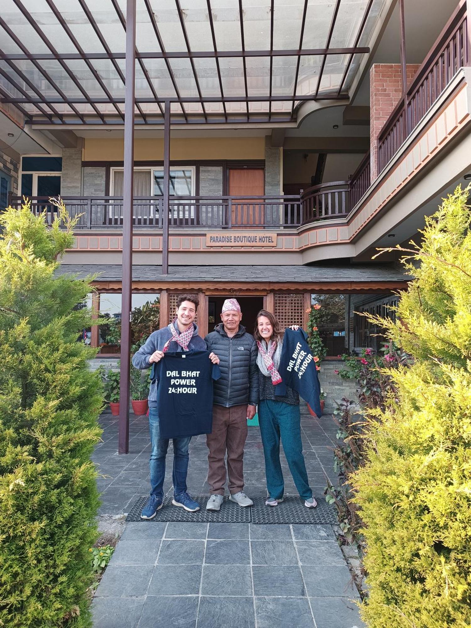 Paradise Boutique Hotel Pokhara Exterior photo